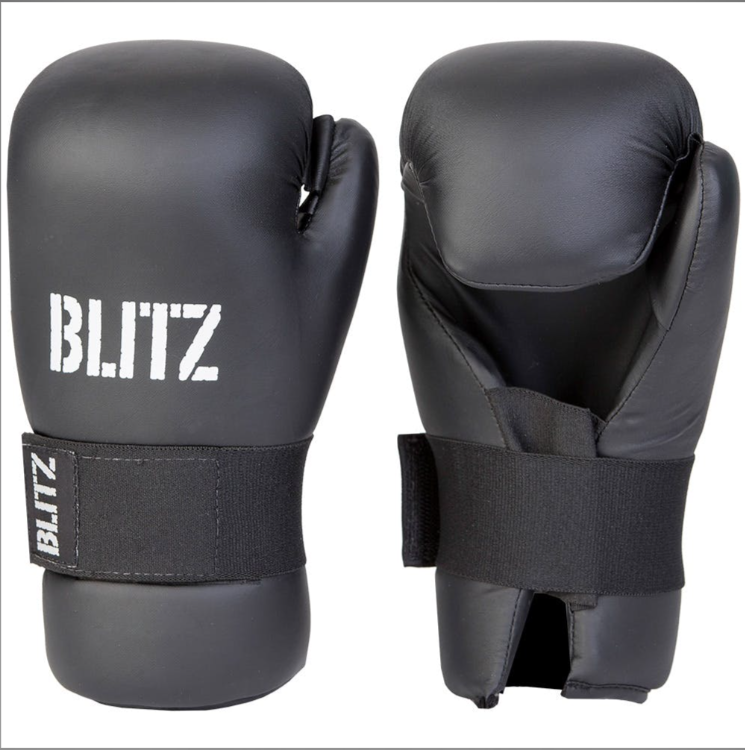 Blitz Semi Contact Open Palm Gloves